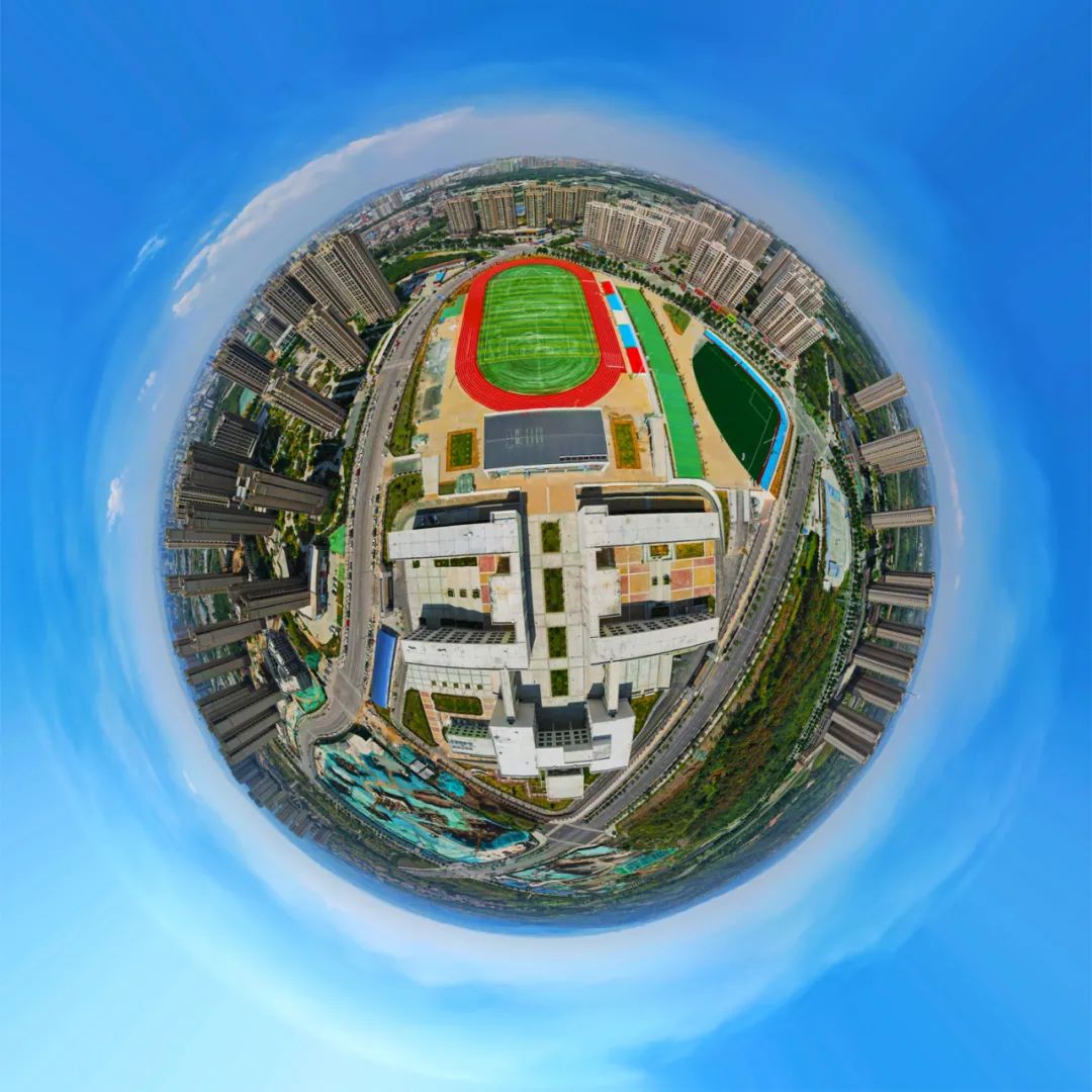 秋高气爽景致新！晋城这所新学校令人称奇