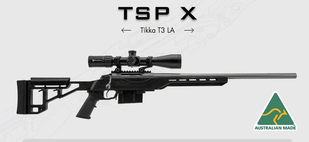 “终极射击平台”让栓动步枪更精准，多步枪兼容澳洲南的十字TSP-X「升级栓动步枪」