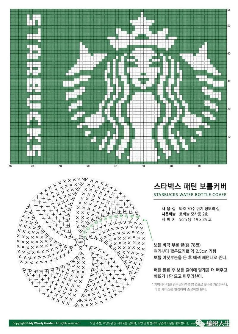 卡通毛线杯套教程,手工编织毛线杯套漂亮简单又实用