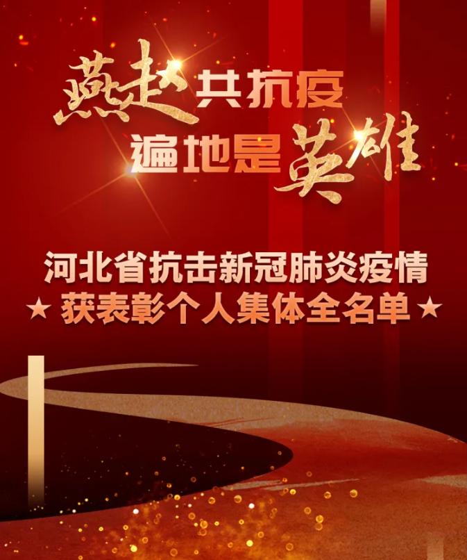 全国抗击新冠疫情受表彰事迹,抗击新冠肺炎疫情国家级表彰名单