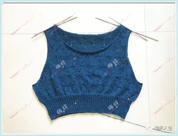 宽松棒针女式背心款式图解,男士棒针背心花样大全图解