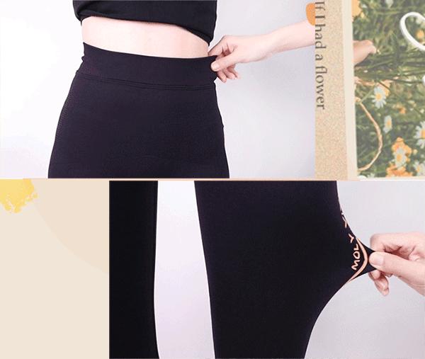 冬天黑裤子显瘦,冬季小黑裤显高穿搭