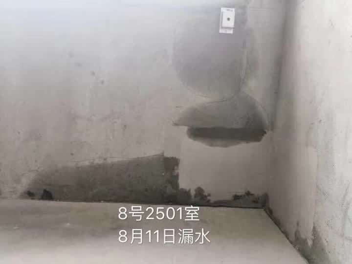 外墙螺杆洞渗水怎么办,外墙渗水开发商迟迟不予处理