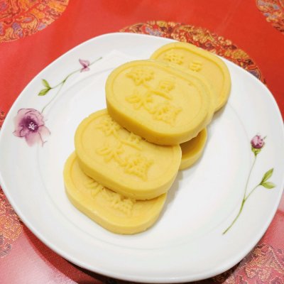 无需泡豆、过筛、料理机的简便版绿豆糕