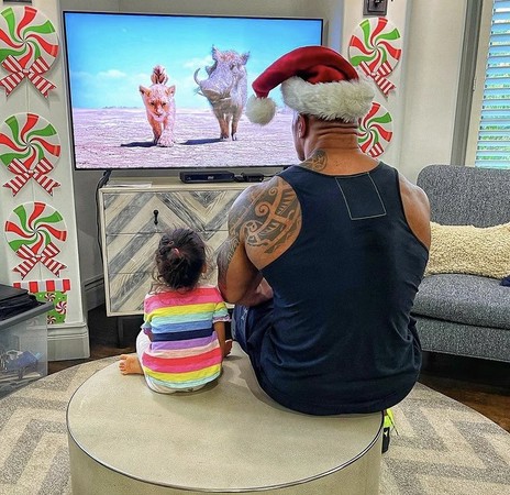 巨石强森一行人来到花果山,凯文哈特巨石强森狮子王