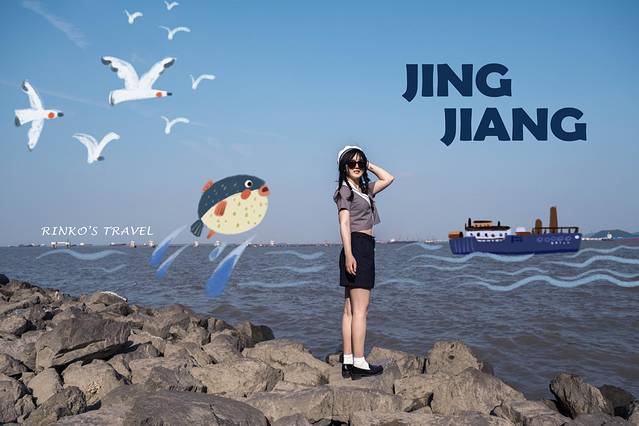 寻味泰州美食绘画,手绘靖江