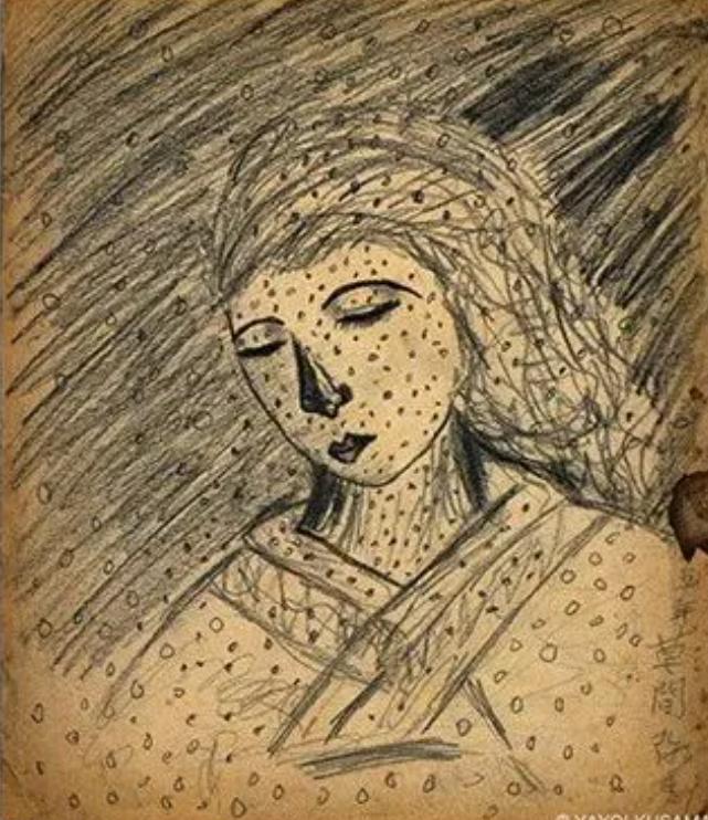 草间弥生本人,草间弥生个人简介