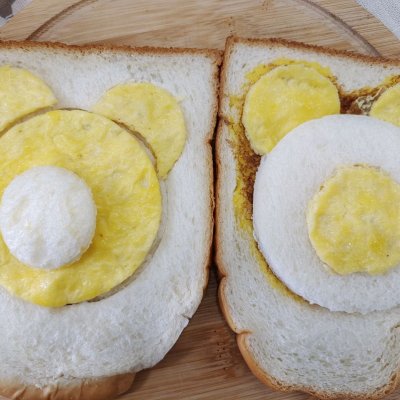 小熊三明治食谱大全及做法,小熊三明治早餐做法加芝士