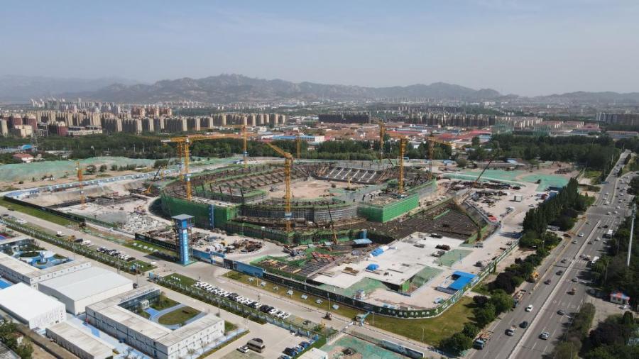 青岛亚洲杯足球场项目,半岛观察news