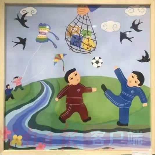 舞阳农民画作品欣赏,各地围墙上的舞阳农民画