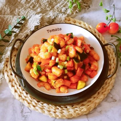 番茄茄汁虾仁,茄汁金针菇虾仁汤的做法大全