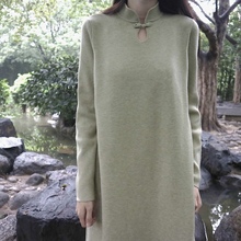 羊毛连衣裙缩水了怎么复原,羊毛连衣裙秋冬长款