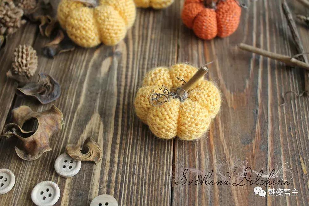 一柄钩针就可以完成的编织小物件,软萌可爱,教程详解