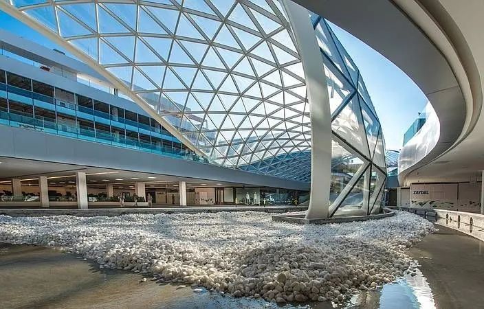 采光雨棚设计 (天幕雨棚如何设计节点很重要)