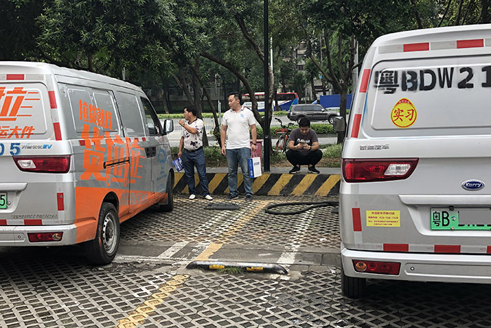 深圳新能源货车厂家,深圳新能源物流车队