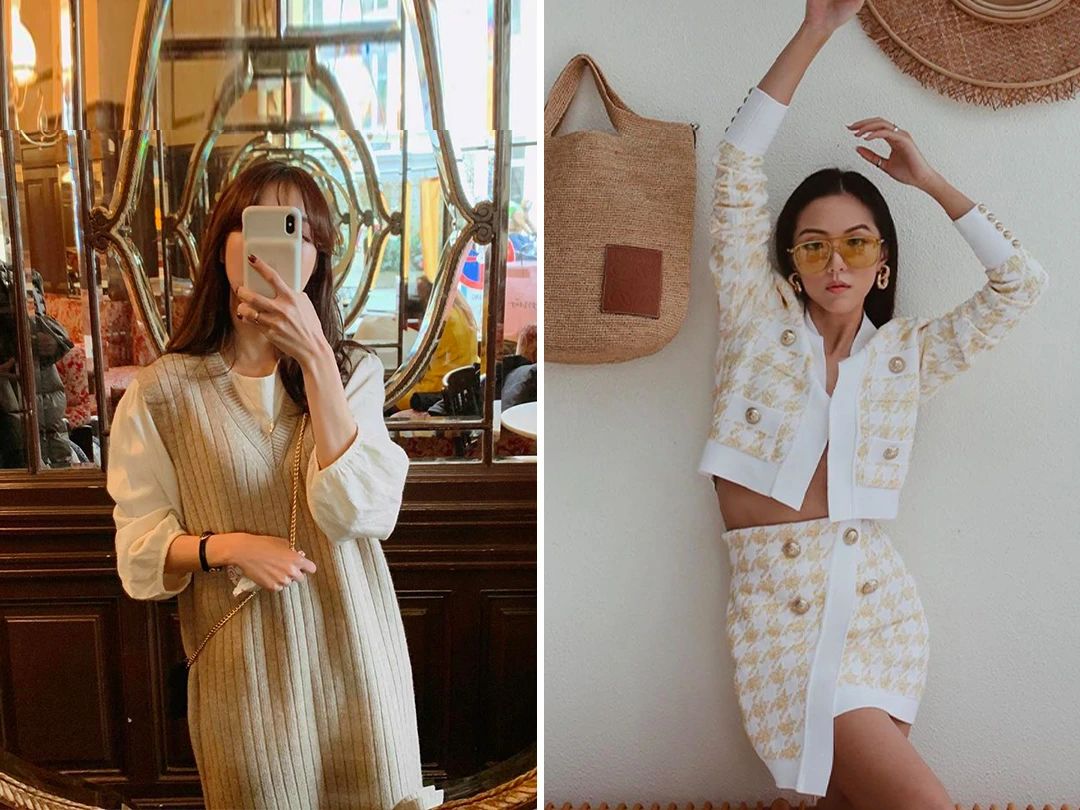 入秋必备这5件针织好看又时髦,针织宽松慵懒风高级感秋季