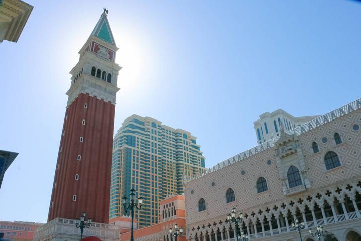 打卡著名的澳门威尼斯人