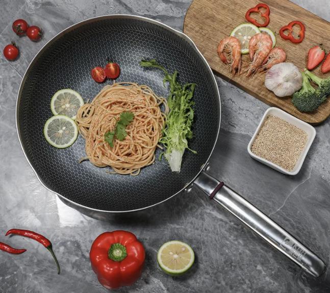 德国百年炒锅,德国双立人煎炒锅