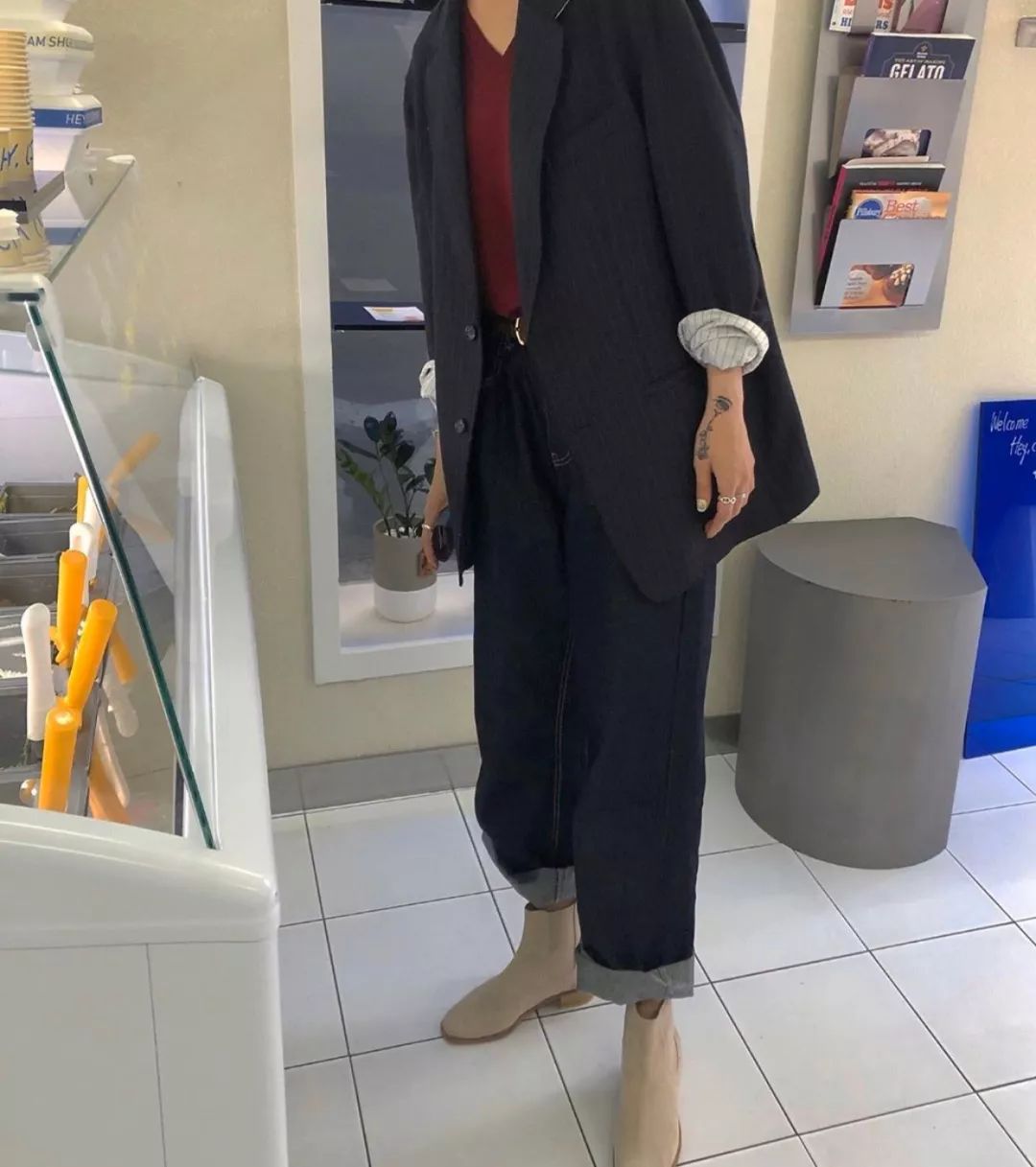 今年流行的靴子适合小粗腿穿,秋冬高跟百搭靴子