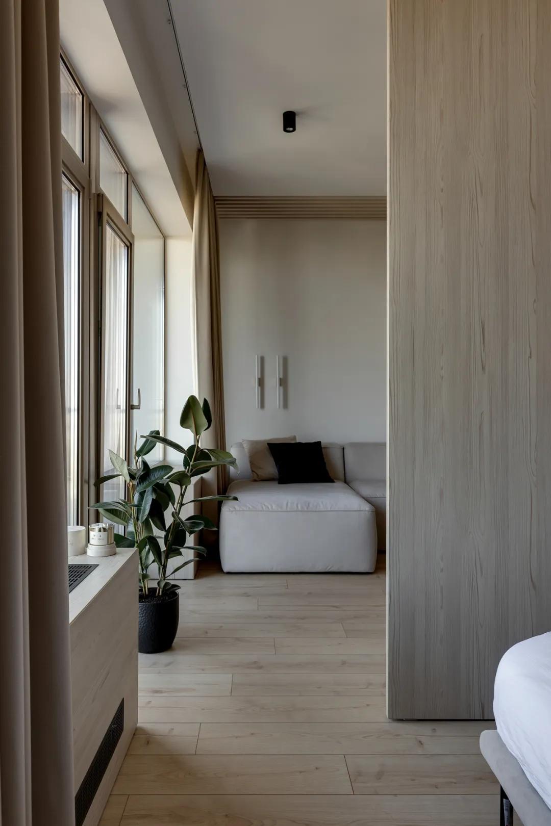 顶层挑高复式轻奢风格,香港天汇顶层复式