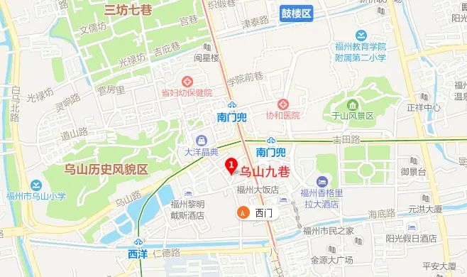 乌山九巷在福州房价,福州乌山区域房价