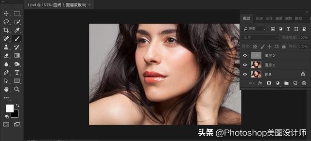 ps保留质感的高级磨皮方法,ps磨皮插件调肤色是哪个键