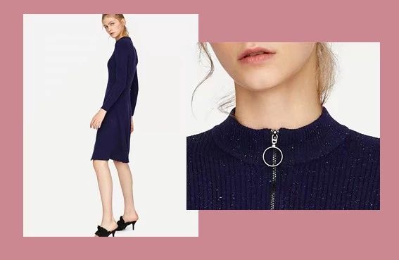 热销爆款必buy单品,秋冬连衣裙显瘦遮肚子外穿