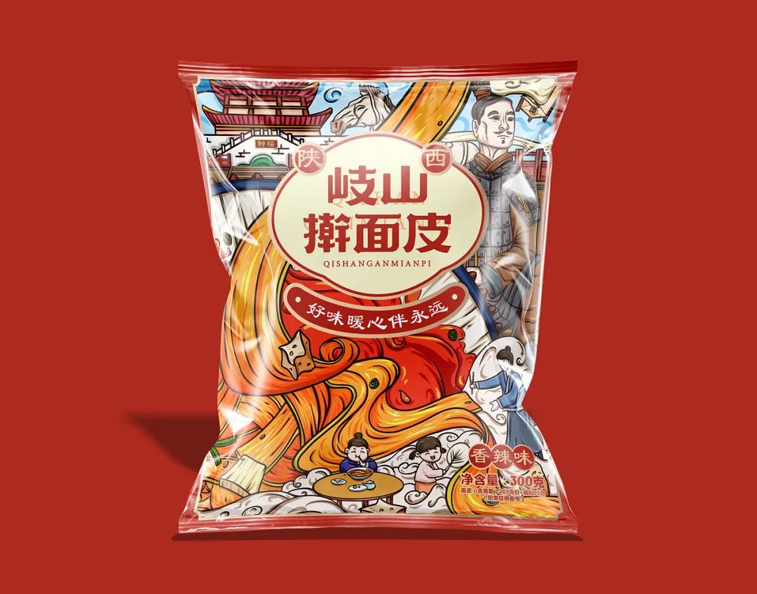精致面条包装设计,面条如何包装出高级感