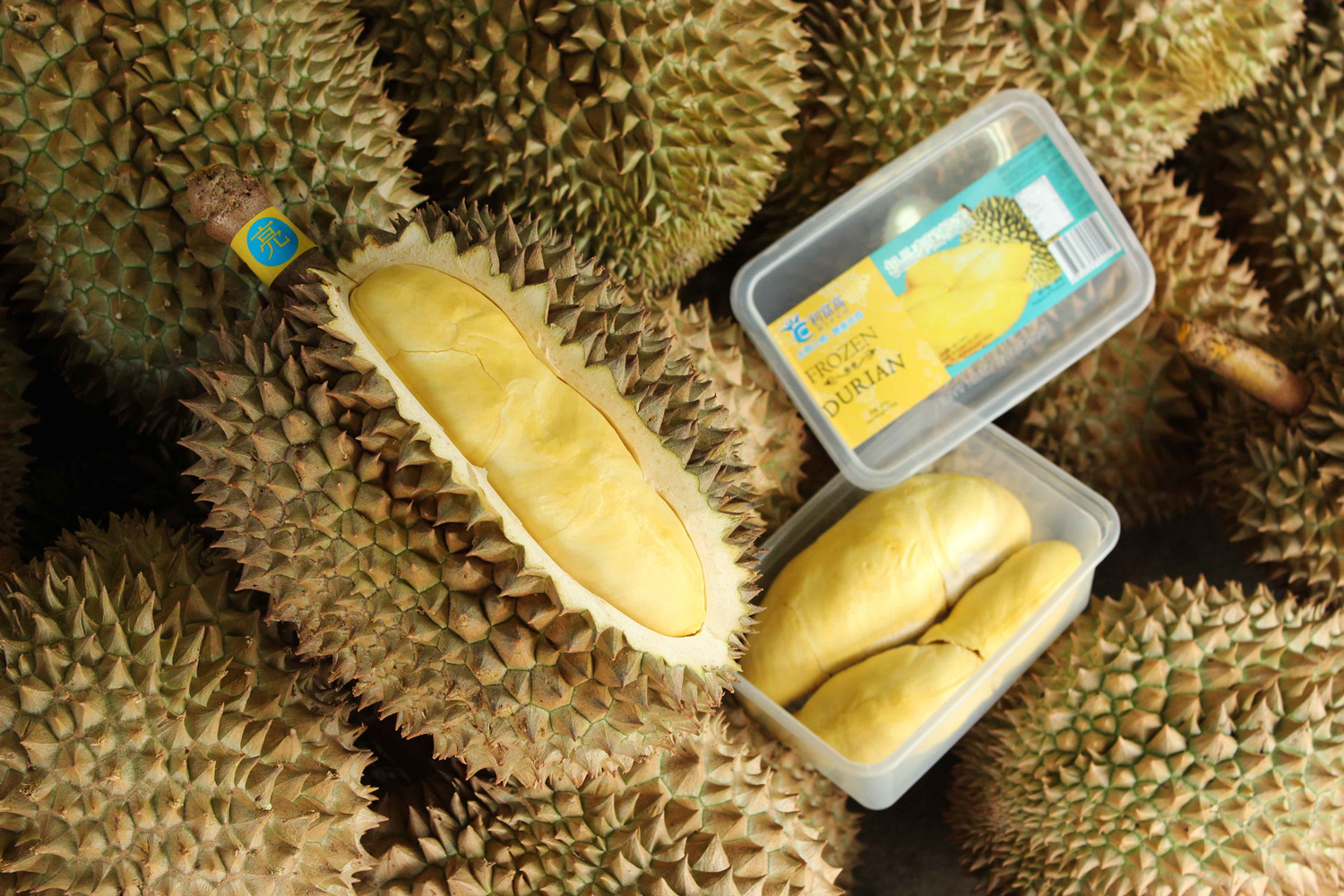 裂口大的榴莲能吃吗,有裂口的榴莲