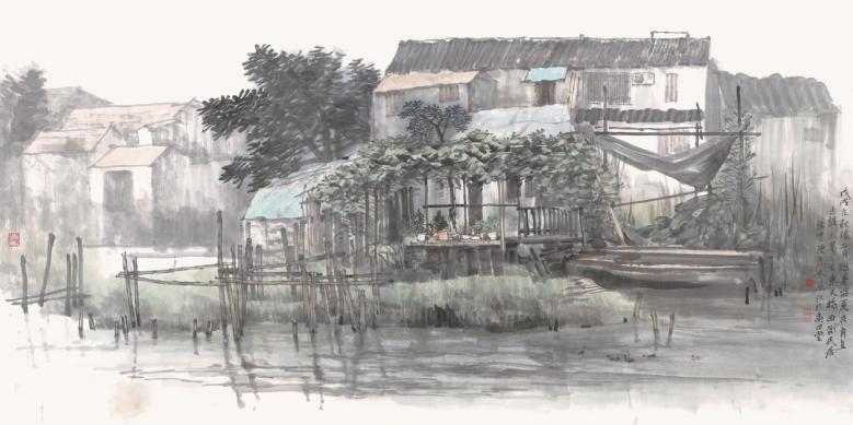 充满诗情画意的山水田园风光,慢慢体味令人陶醉的田园山水韵味