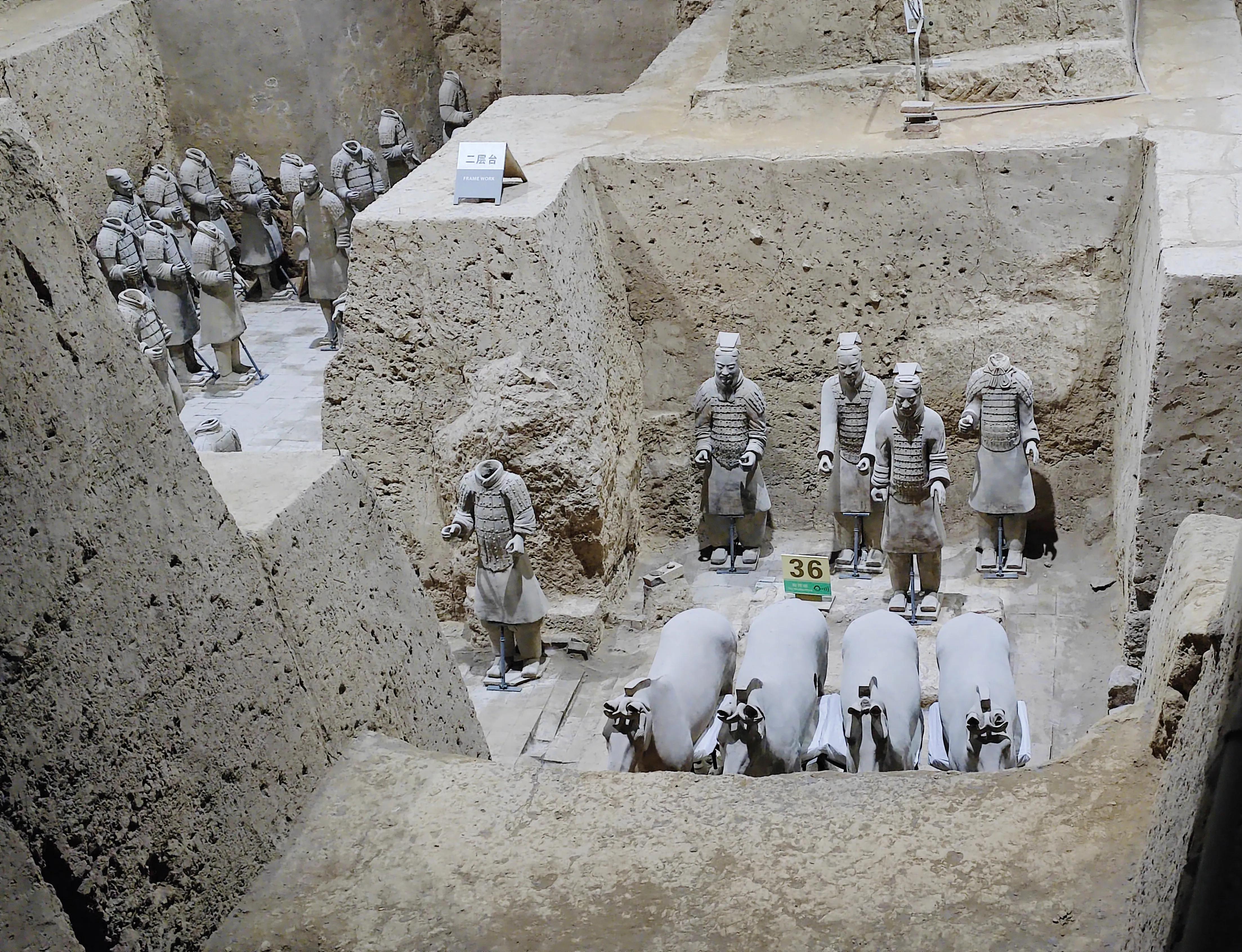 西安秦始皇兵马俑旅游现况,实拍全程西安秦始皇兵马俑博物馆