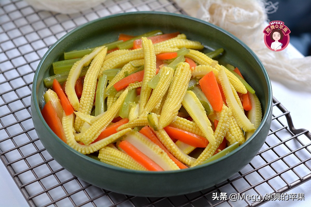 家常小炒笋怎么做,玉米笋粤菜小炒