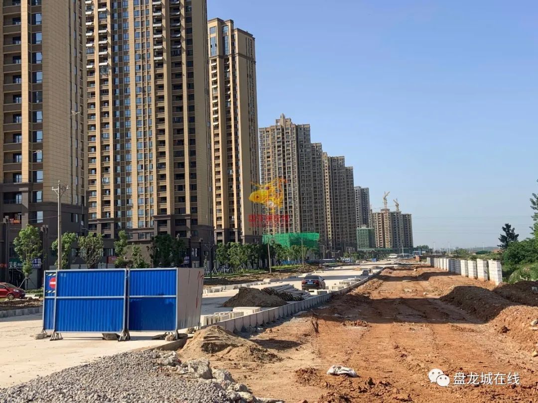 盘龙城近期道路有什么规划,盘龙城跨府河通道规划