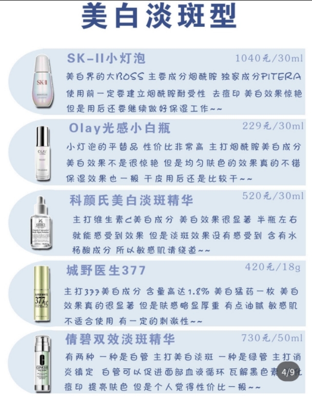 30到40岁用什么抗皱精华好,精华哪个好用30到40岁