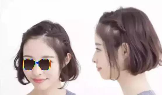 最火发型推荐,齐眉露耳又好看的发型