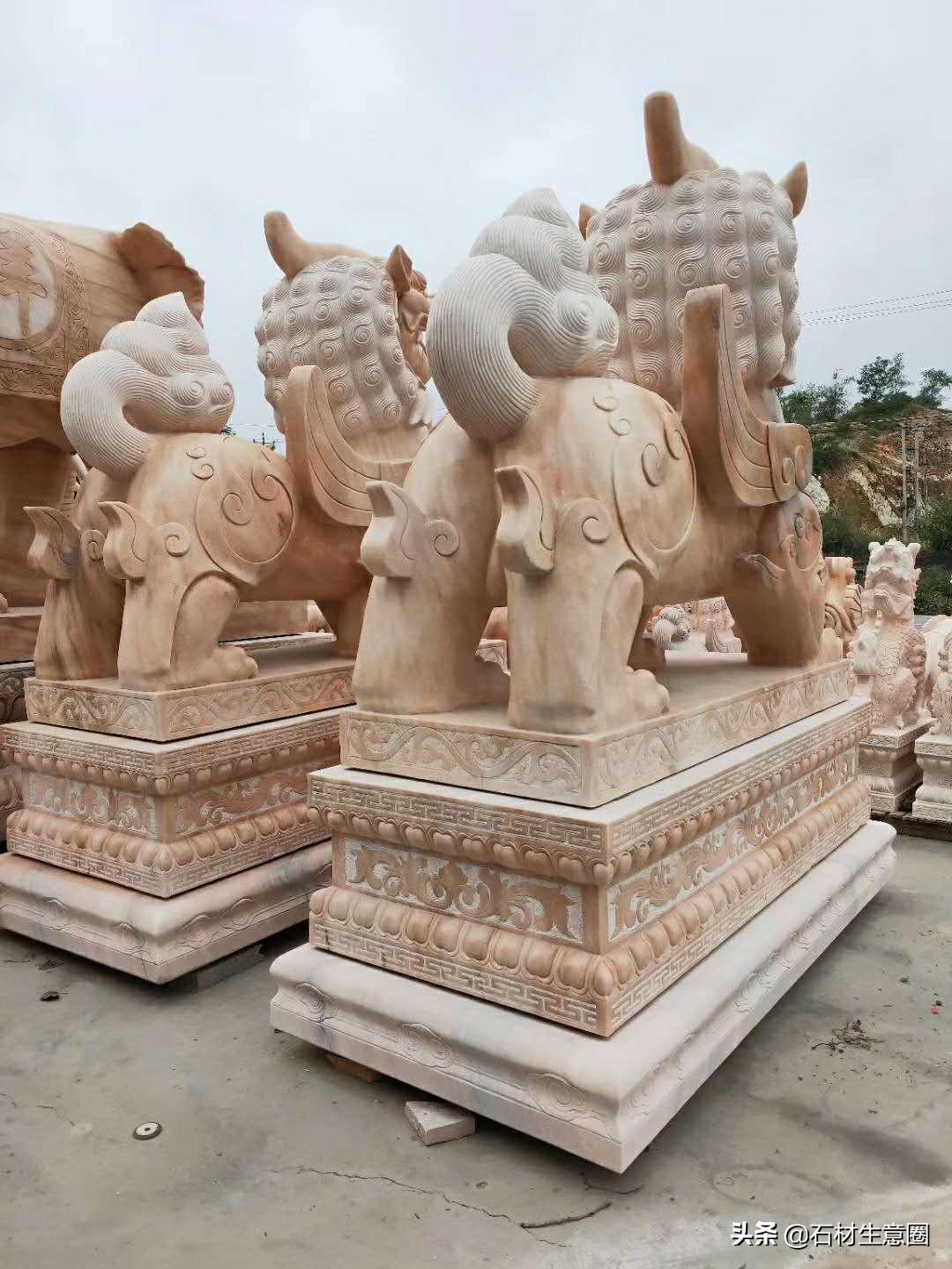 镇江丹徒区石雕貔貅,石雕貔貅多少钱一对