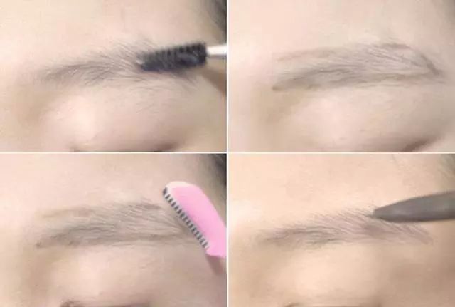 海藻眉,海藻眉和毛流眉