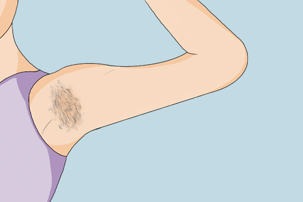 剃腋毛的正确方法,腋毛到底能不能剃