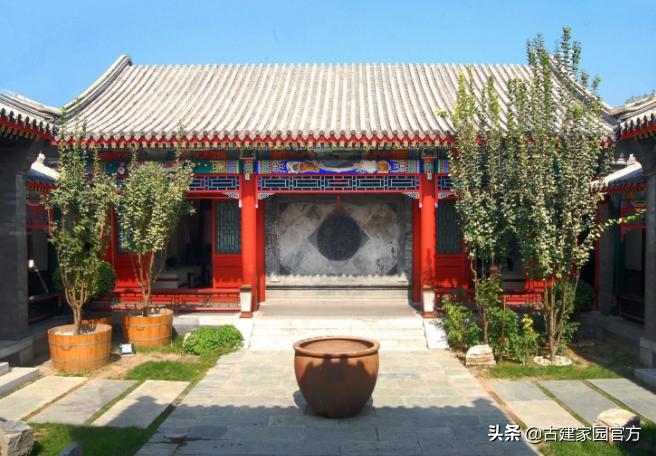 中国传统建筑四合院,中国北京传统民居四合院
