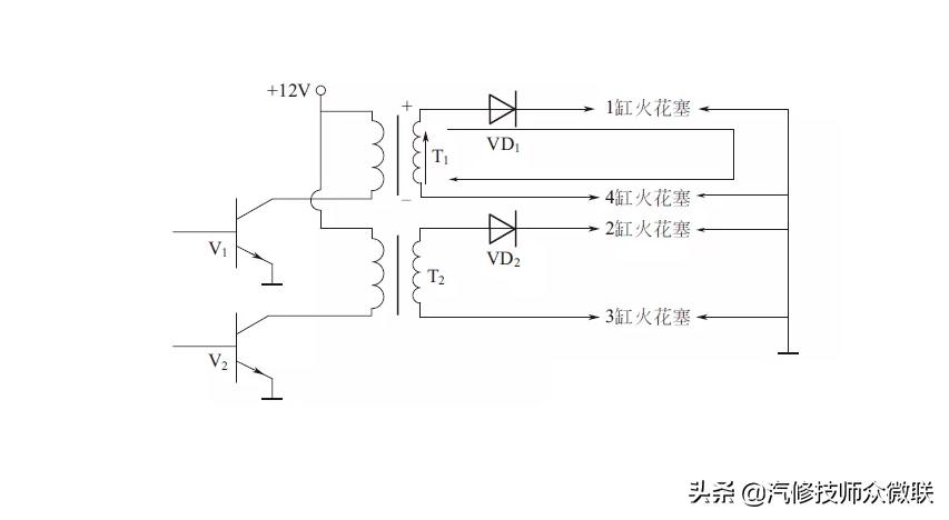 点火感应线圈工作原理,点火线圈的构造及功能