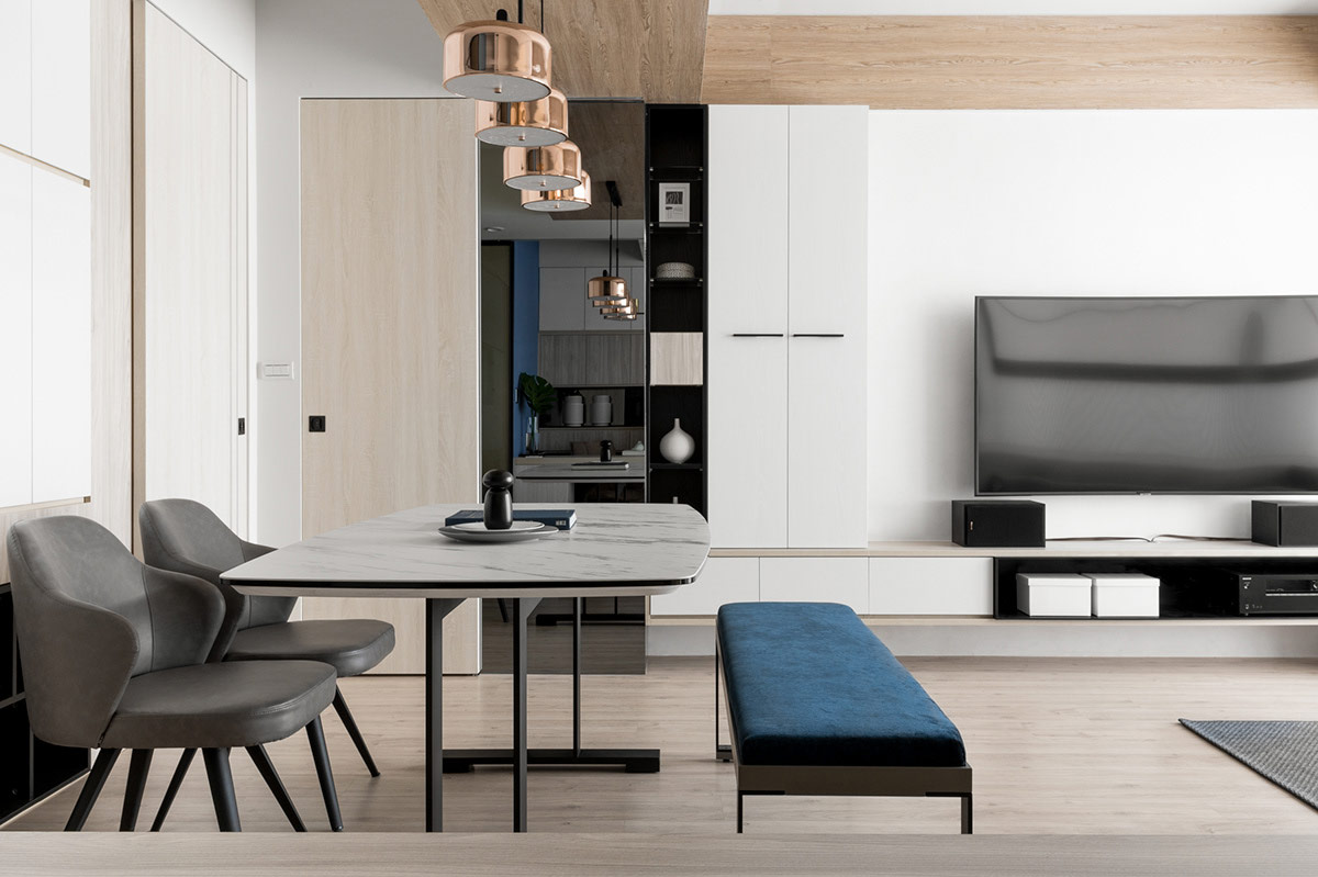 令人愉悦的家居配色,低调舒适质感家居环境