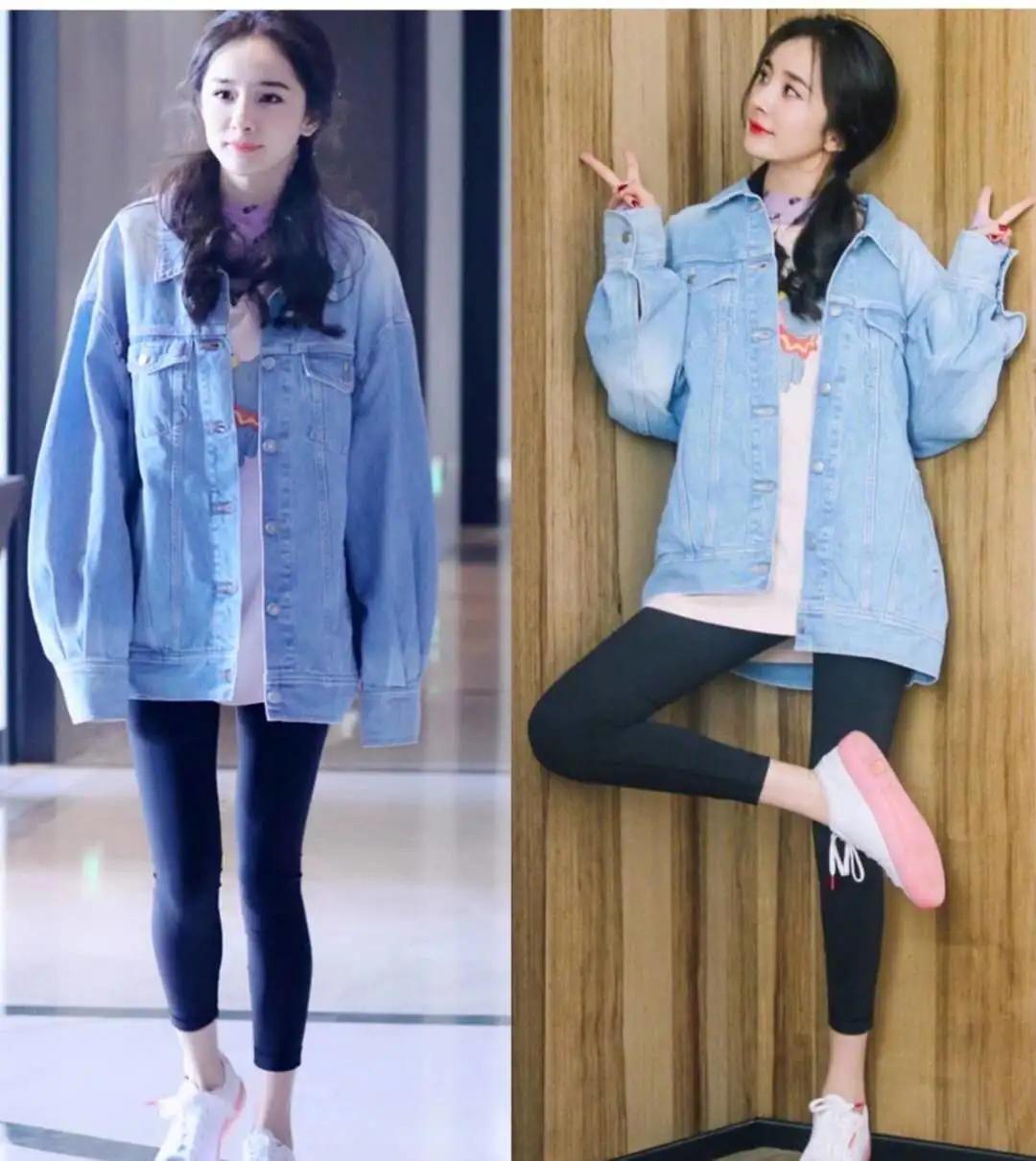 显瘦鲨鱼裤杨幂同款,看起来显瘦十斤的杨幂同款鲨鱼裤