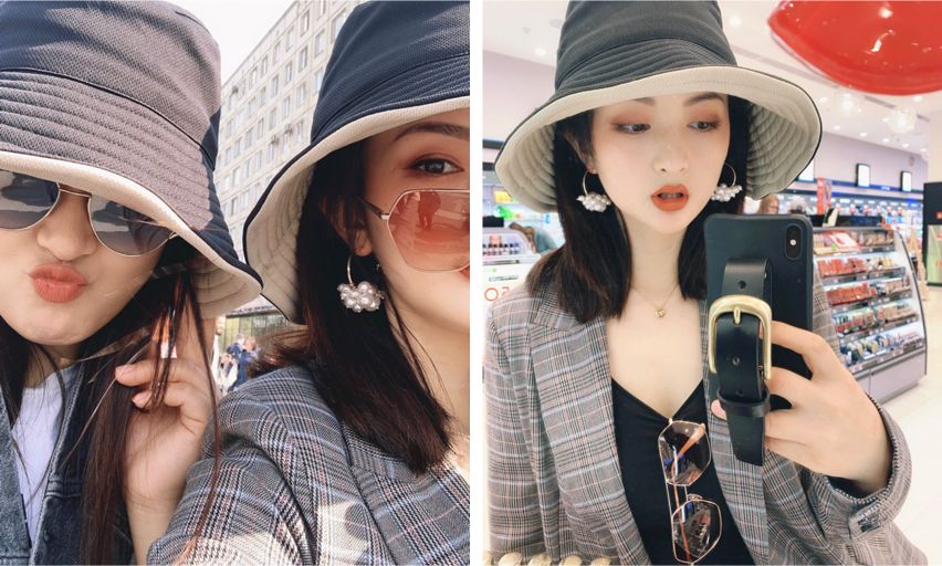 冬天适合戴渔夫帽的短发发型,短发女生适合哪款渔夫帽