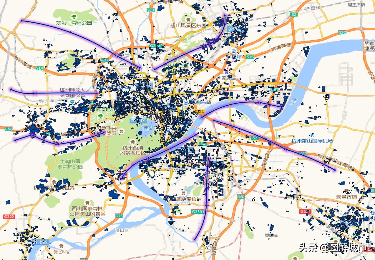 杭州城西银泰至文化商城公交线路,杭州东站至萧山区复兴村公交线路