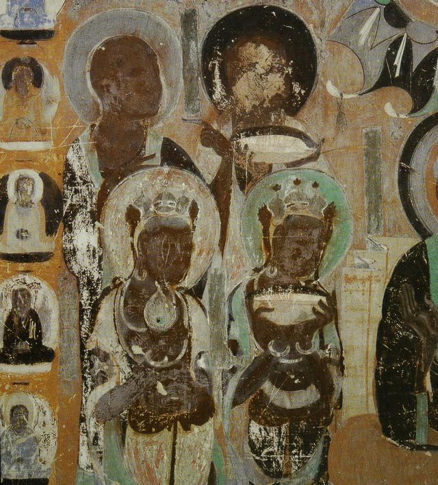 敦煌壁画320窟赏析,敦煌莫高窟420窟壁画