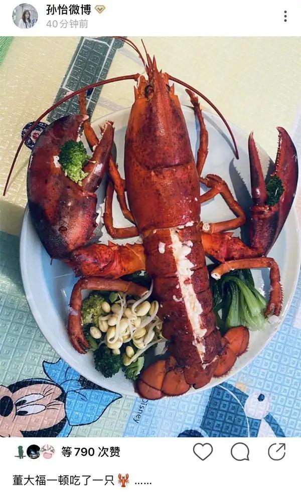 孙怡吐槽2岁女儿大胃王，一人吃一只大龙虾，孩子能吃这么多虾吗