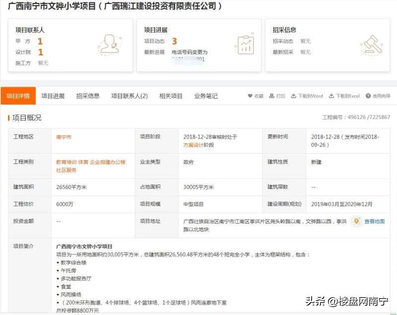 南宁市文骅小学规划图,江南区文骅小学