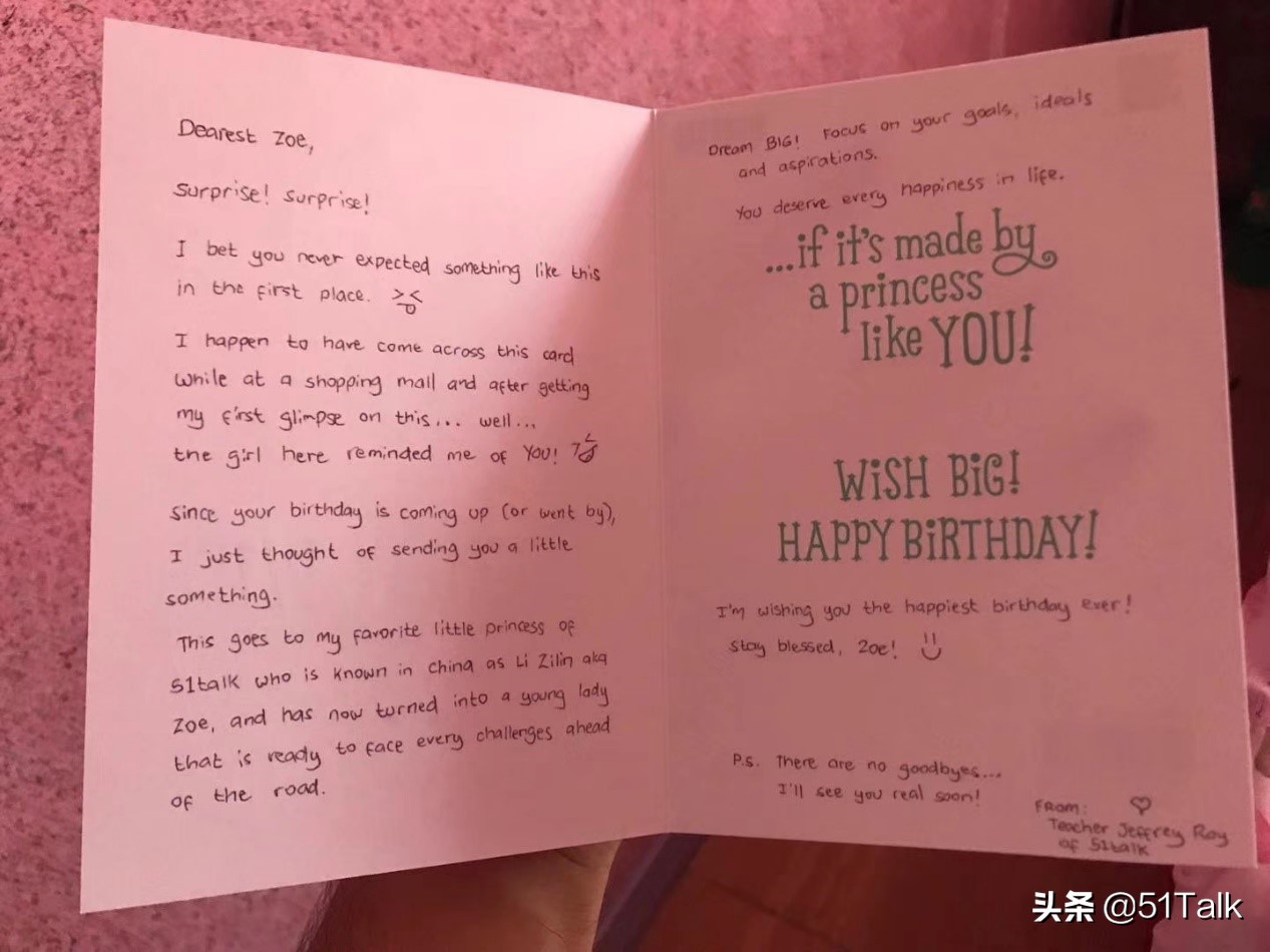 和老师隔空对杯？论有爱师生互动，51Talk可不会输