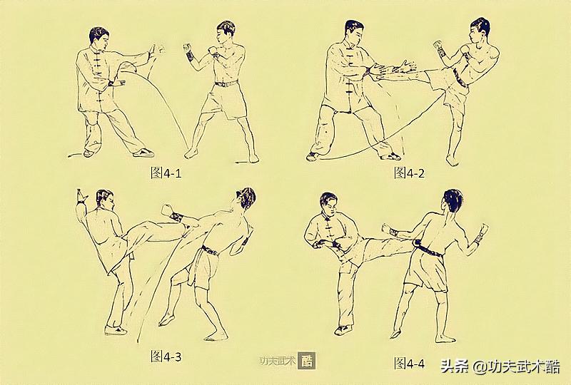 陈式太极拳26式闪通背发力教学,传武下盘腿法必杀技