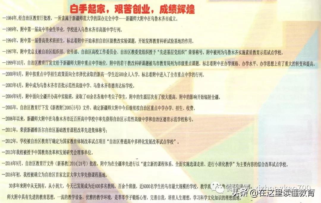 乌鲁木齐最好的十所高中,新疆各地州中学排名前十的学校